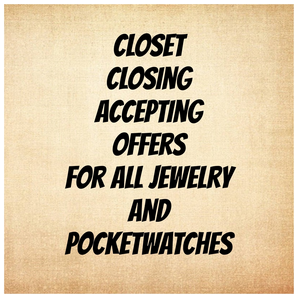 Jewelry and Pocketwatches Sale